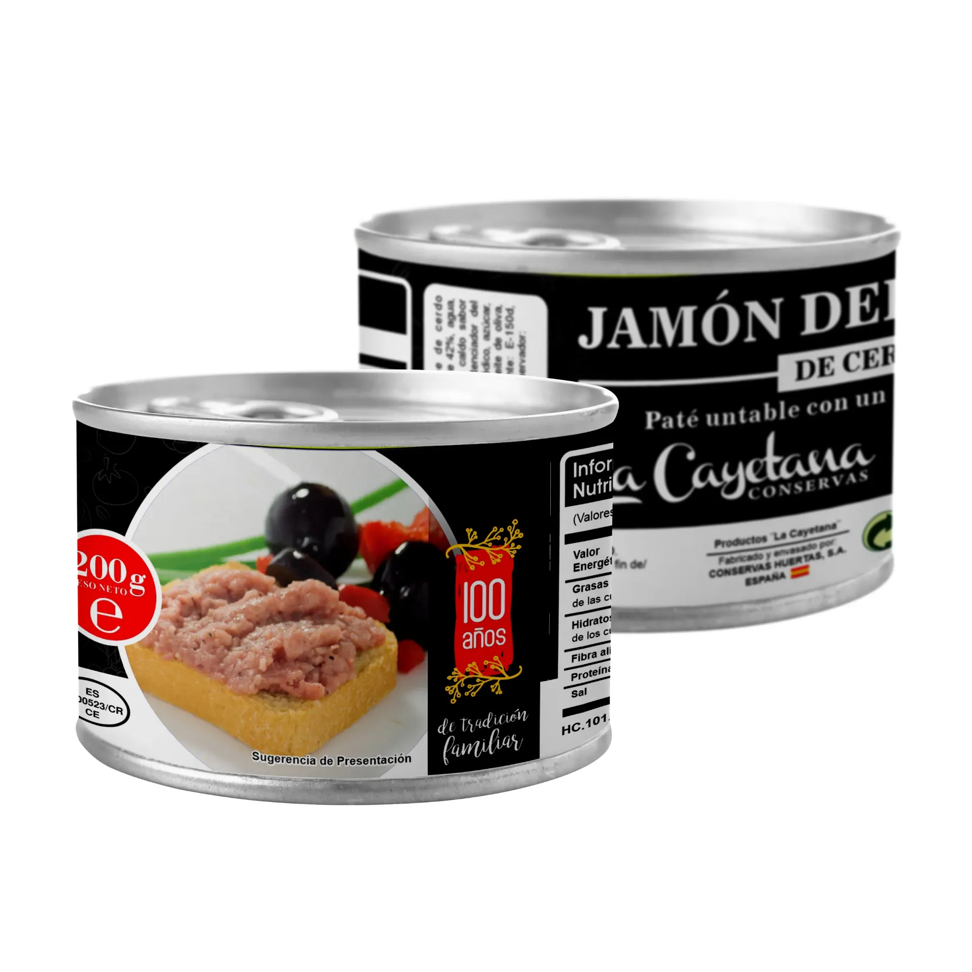 Jamón del diablo cerdo 200g
