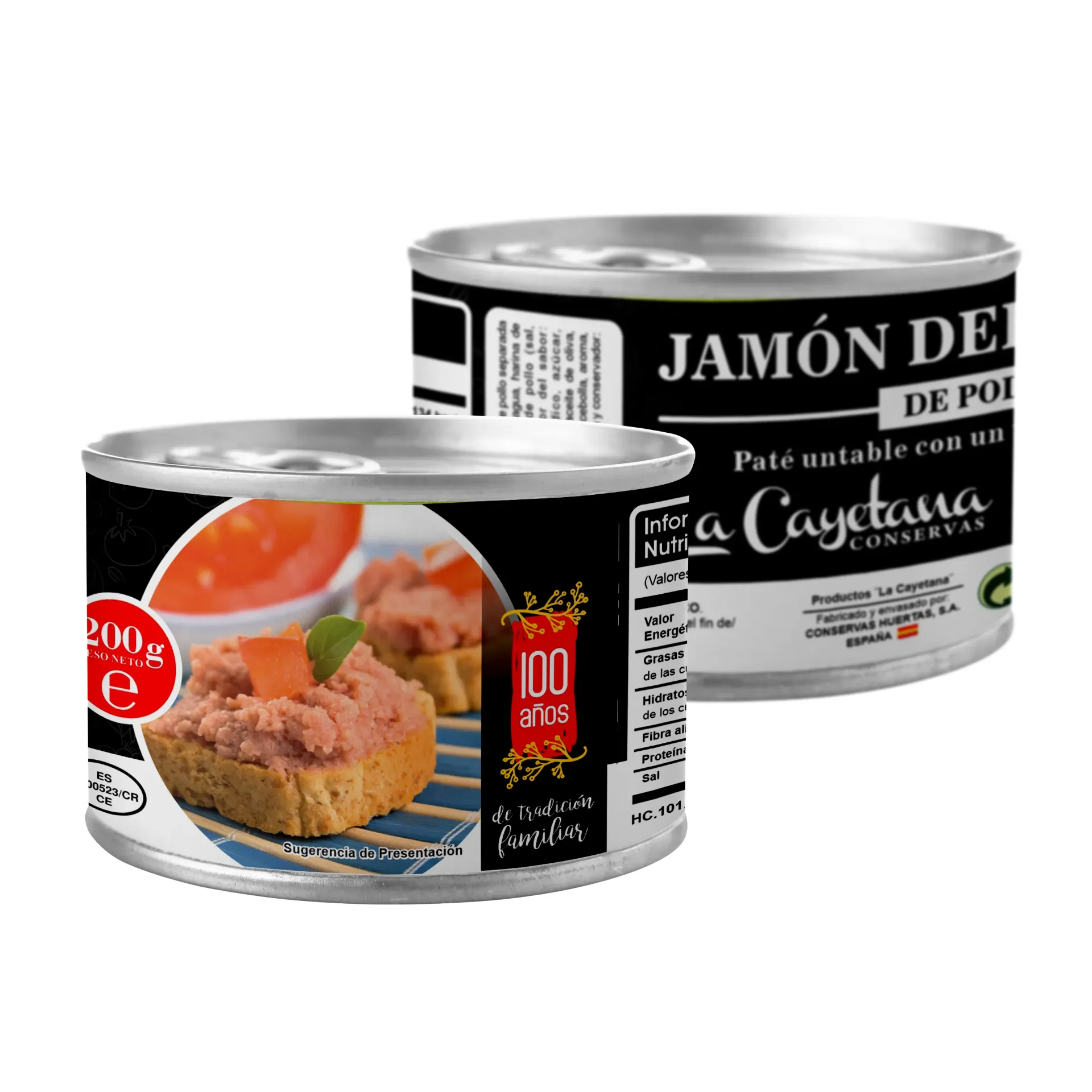Jamón del diablo pollo 200g