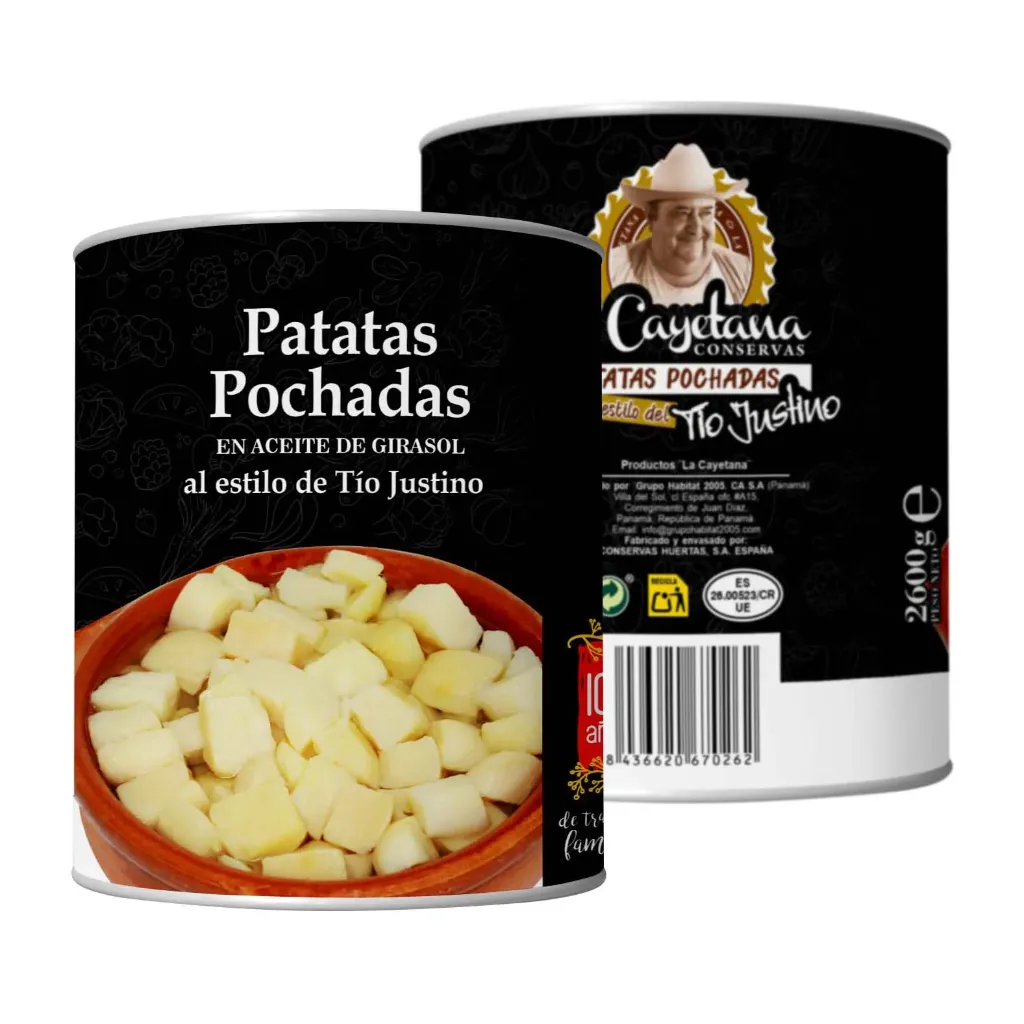 Patatas pochadas 2600g