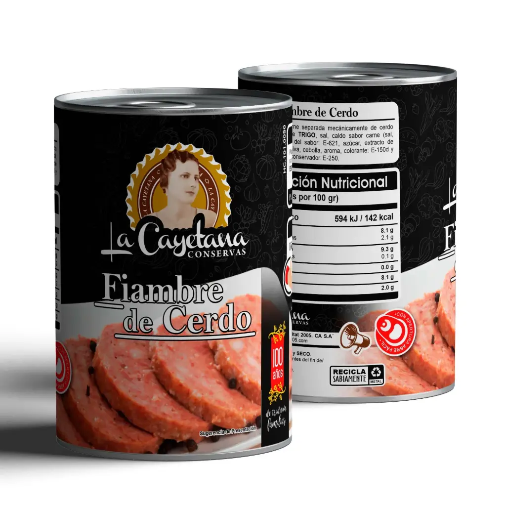 Fiambre de cerdo 415g