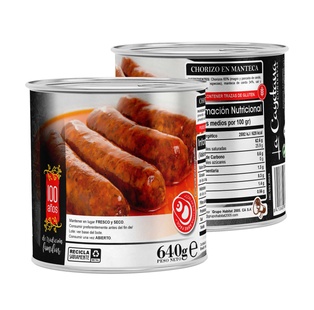 Chorizos en Manteca 640g