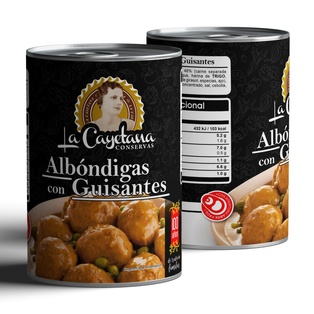Albóndigas de Cerdo con Guisantes 415g