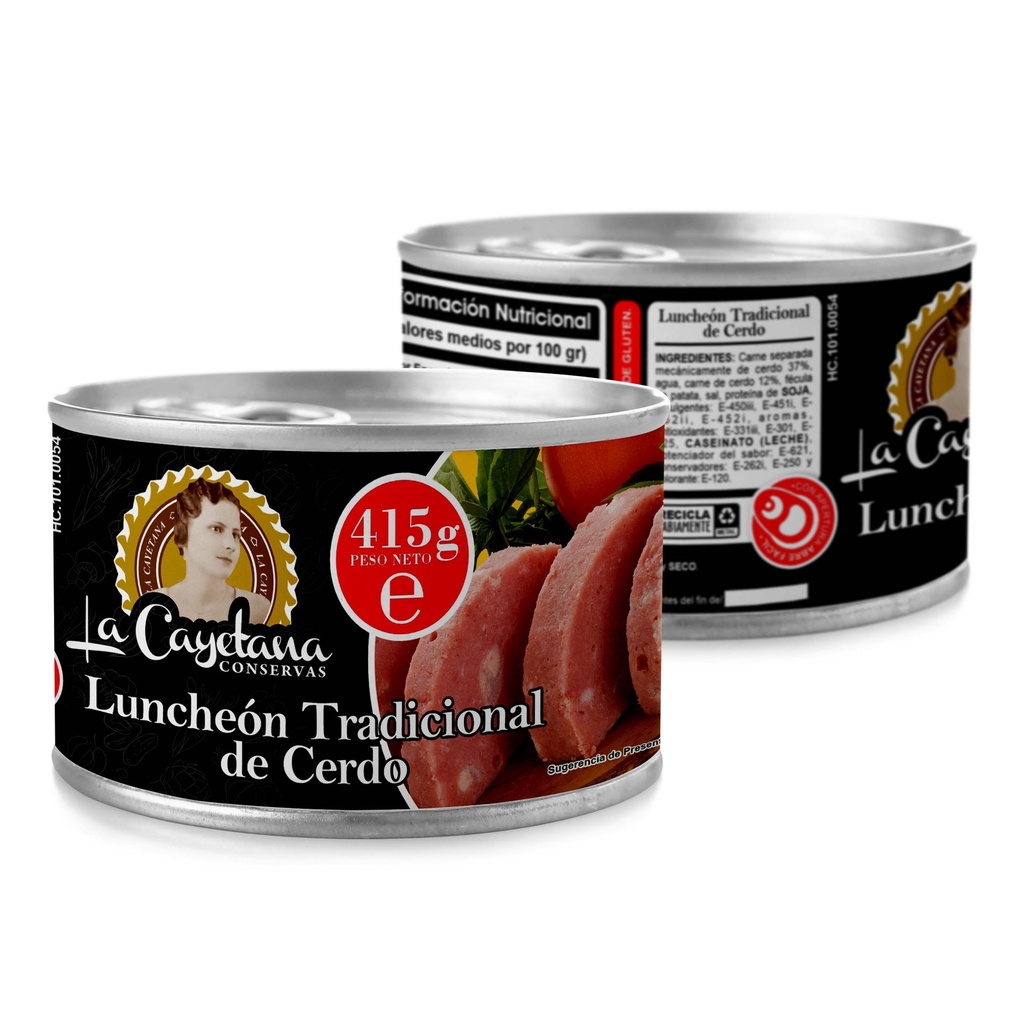 [HC.101.0054] Lucheon Tradicional Cerdo 415g